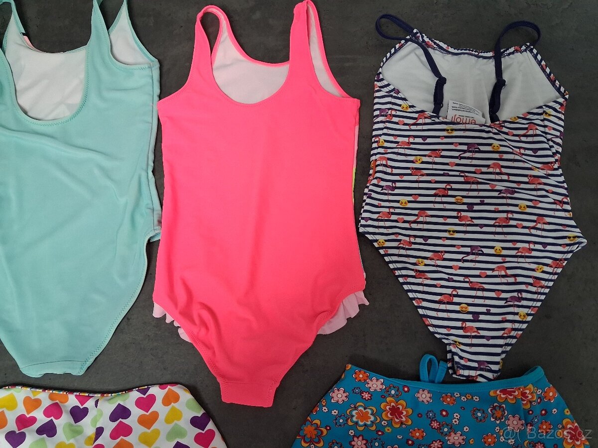 Dívčí plavky HM, Emoji 122/128 - 4