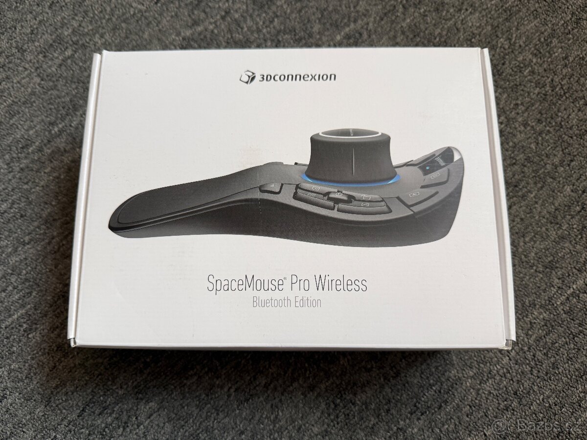 3D myš SpaceMouse Pro Wireless - TOP stav - 4