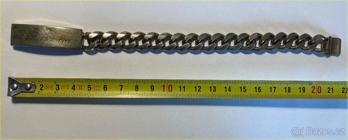 Vintage pánský náramek SPEIDEL USA – retro šperk - 60.léta - 4