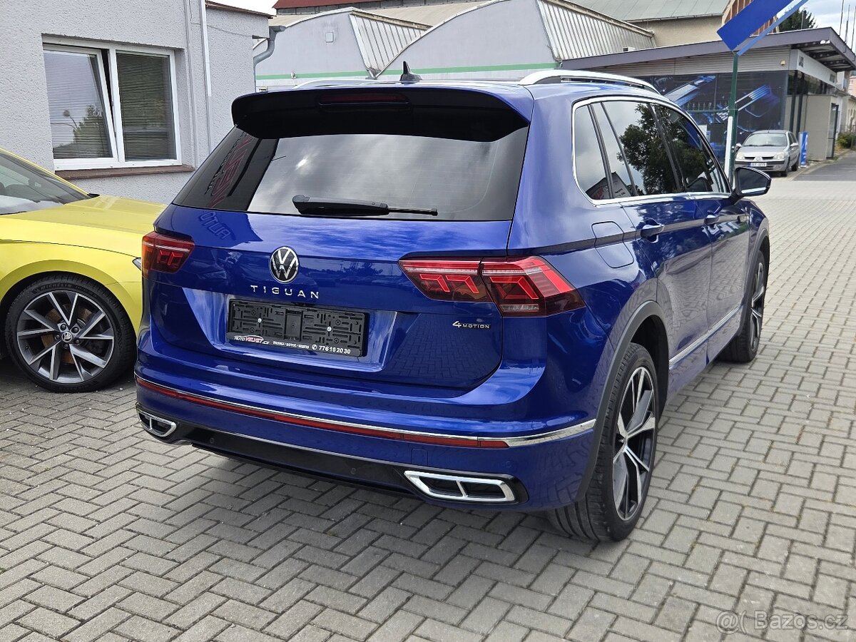 VW Tiguan 4x4 DSG R-Line VIRTUAL IQ LIGHT HUD KAMERA TAŽNÉ - 4