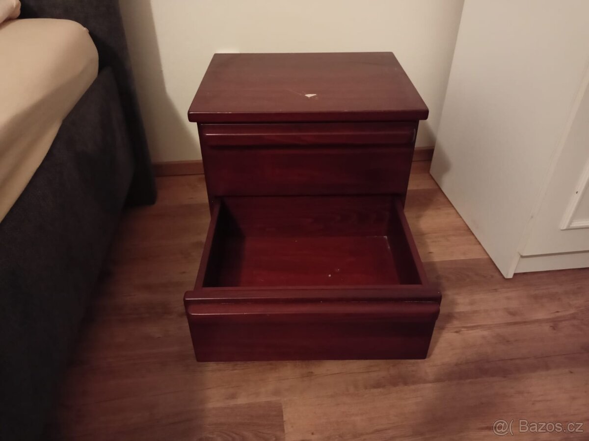 Manželská postel- masiv - 4