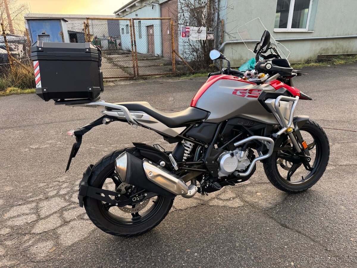 2017 BMW G 310 GS ABS, naj 17500 km, po servisu, nový kufr - 4