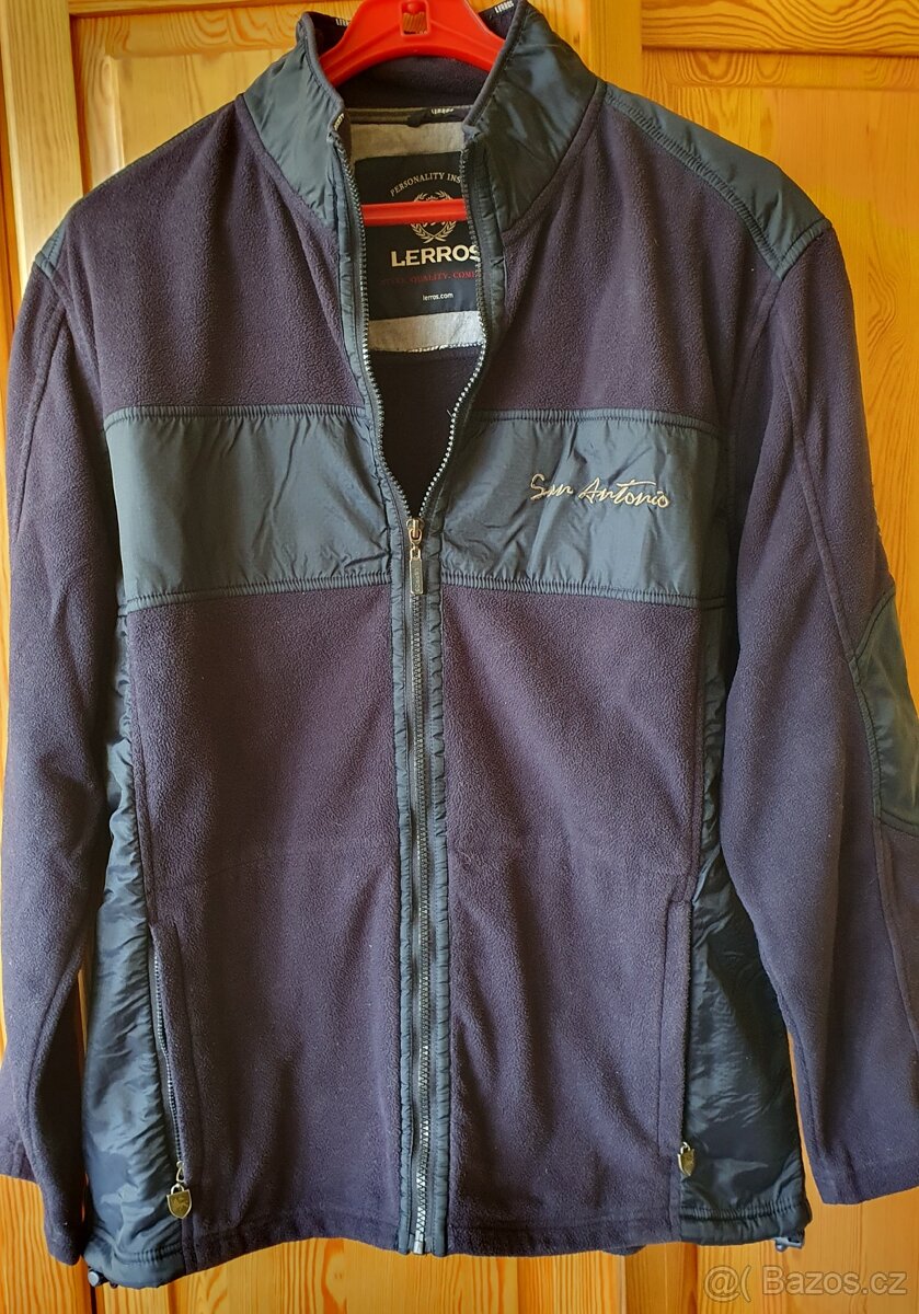 Pánská fleecová mikina LERROS vel. XL - 4
