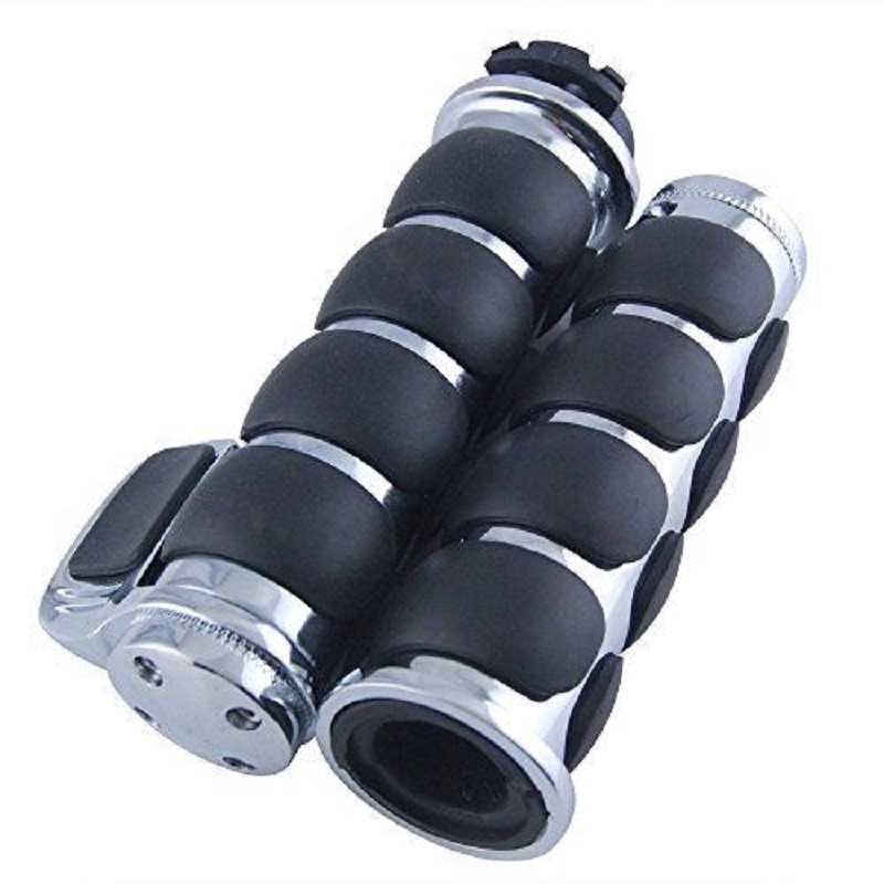 Chromované rukojeti řídítek(gripy),cruiser,chopper. - 4