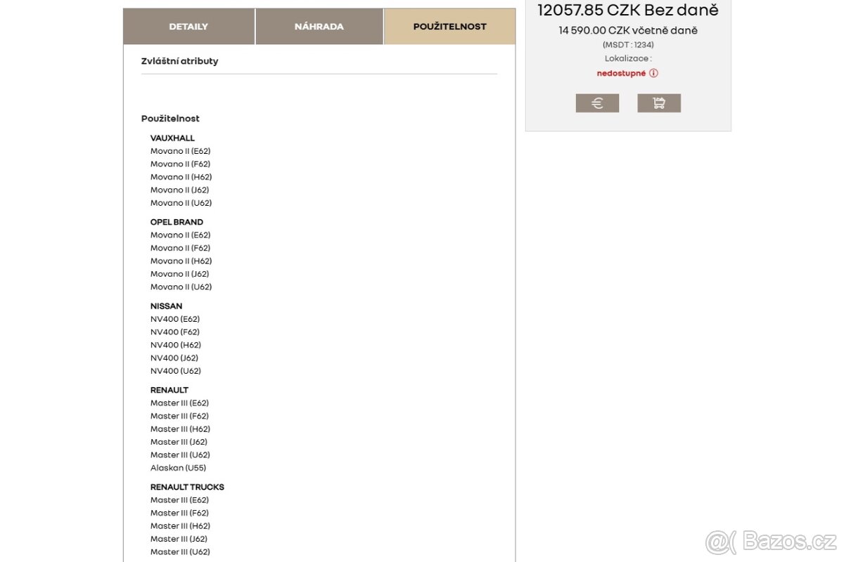 Vstřikovací lišta Renault Master 2.3 dCI - 4
