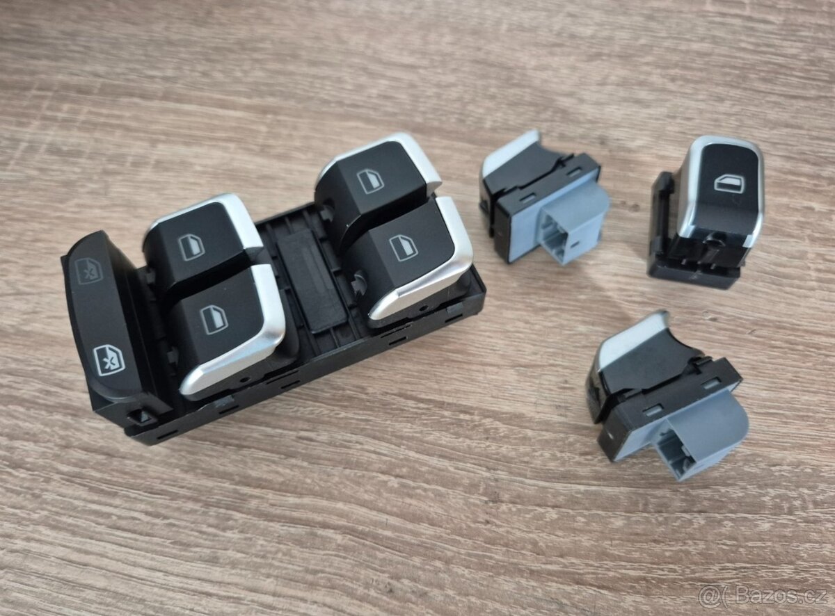 SADA VYPINACOV INTERIERU do DVERI AUDI A4 A5 Q5 - 4