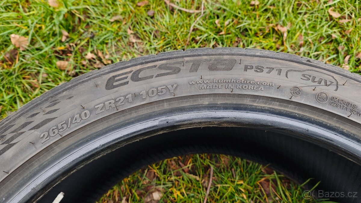 Sada pneu KUMHO 265/40/21 - 4