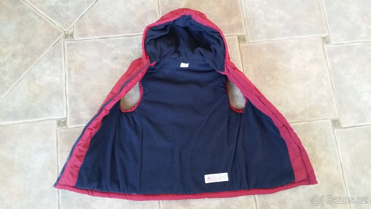 bunda,kabátek,vesta vel.98,116,128 - 4