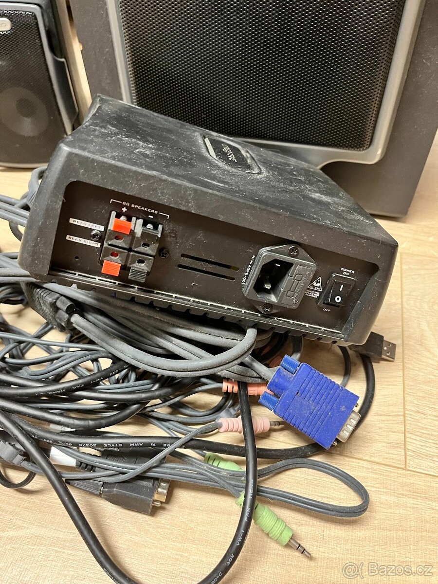 Creative GigaWorks 5.1 THX G550W, bezdrátové zadní satelity, - 4