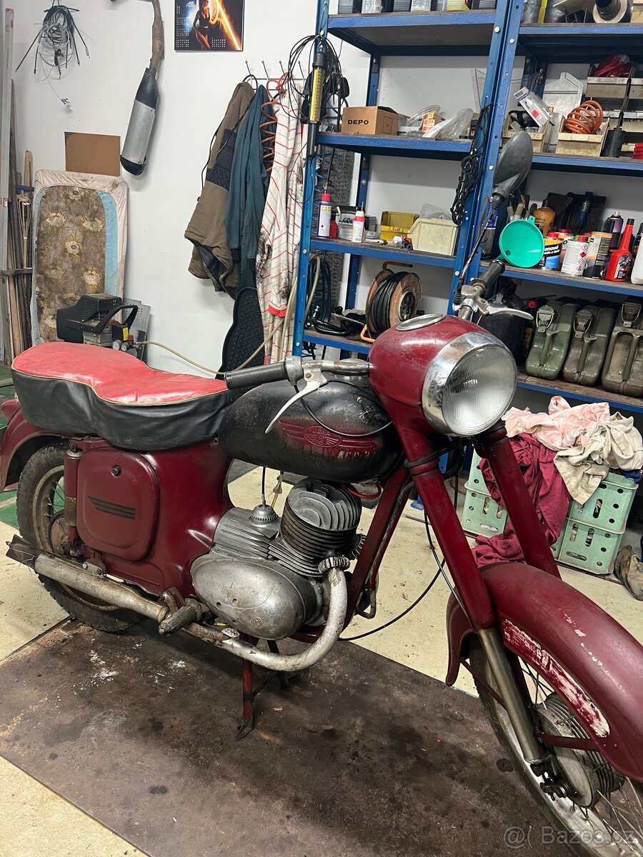 Jawa Čz 175 pojízdná - 4