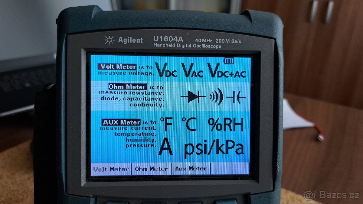 Agilent (Keysight) U1604A 40MHz, 2 kanálový digi osciloskop - 4