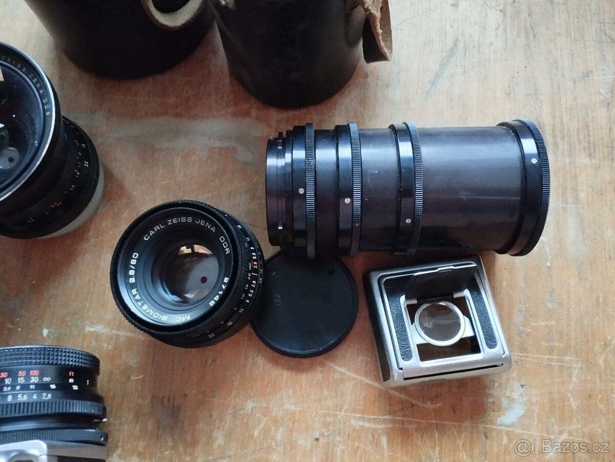 Pentacon six TL+objektivy atd. - 4