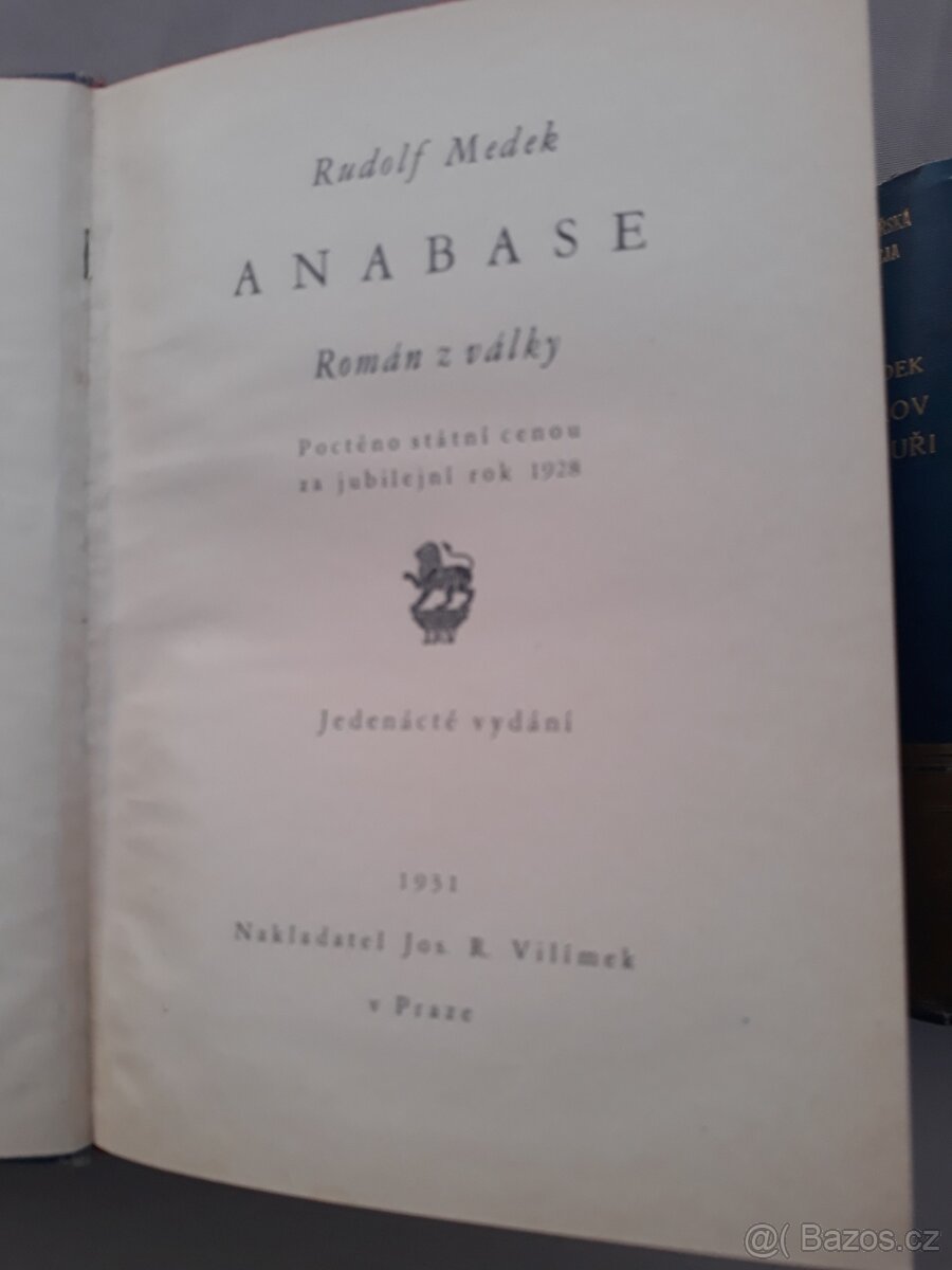 Legionářská epopej R.Medek rok1931-35. - 4