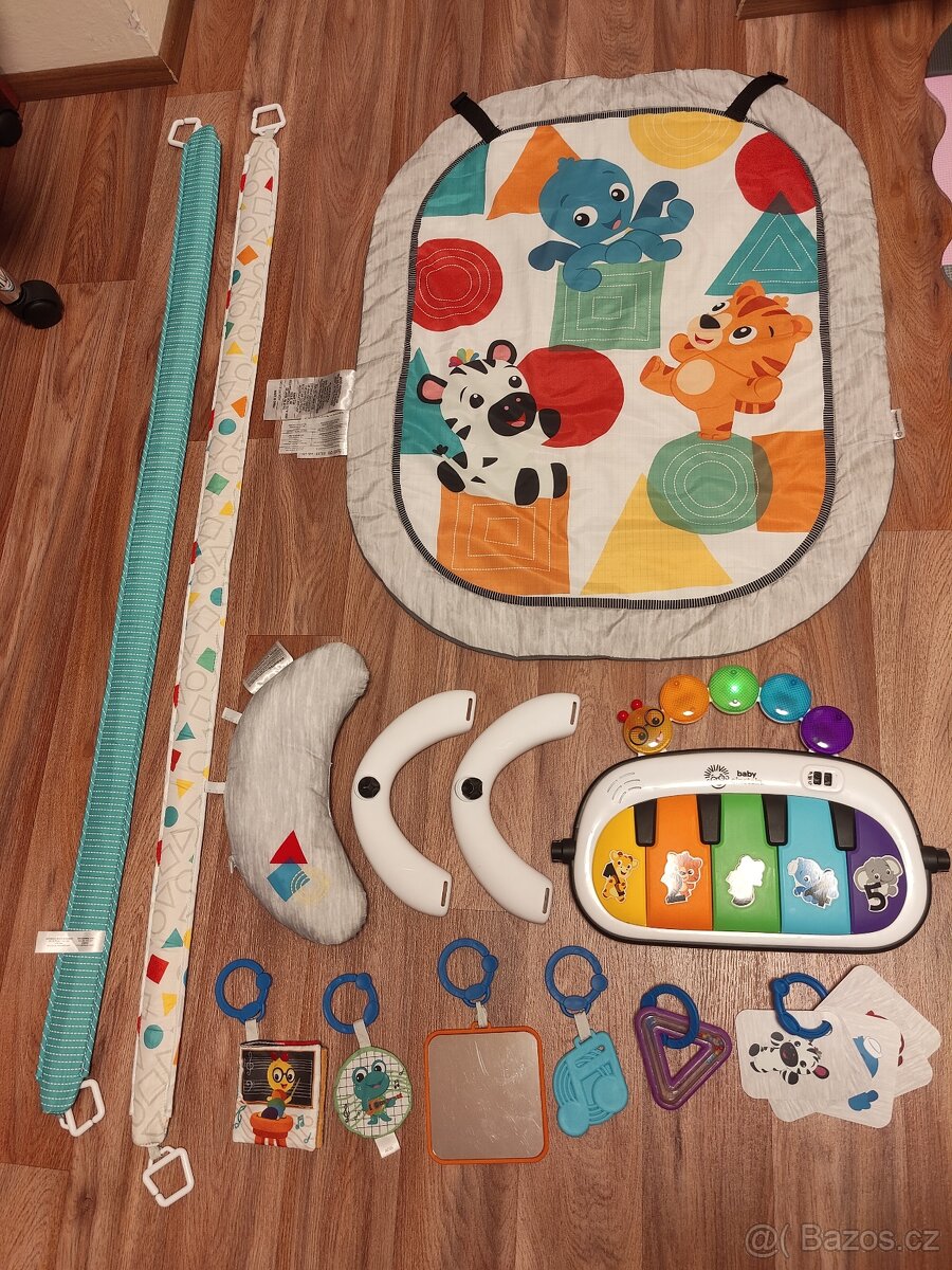 Prodám interaktivní vzdělávací hrací podložku Baby Einstein - 4