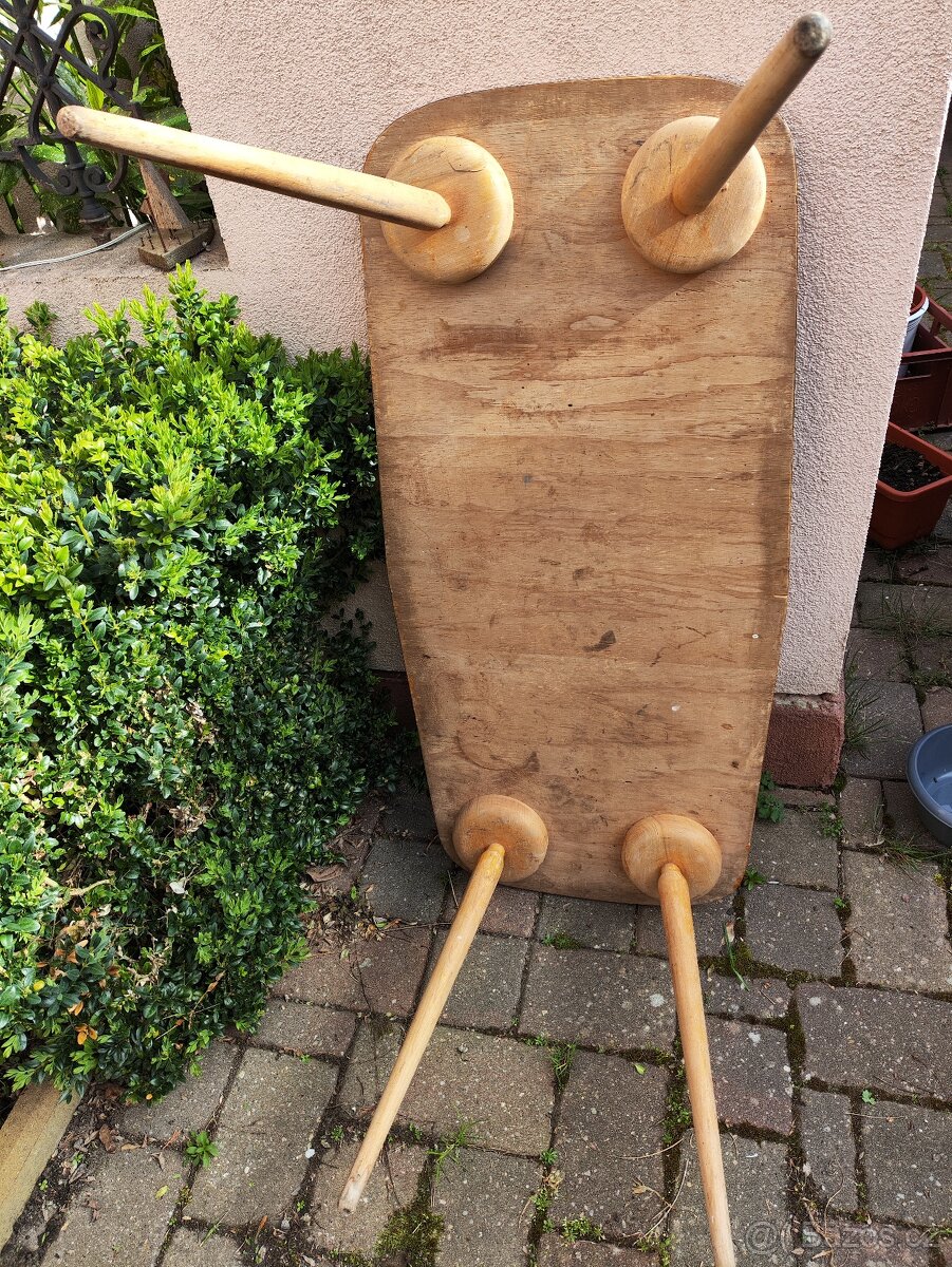 Konferenční stolek barevený Brusel - raritka - 4