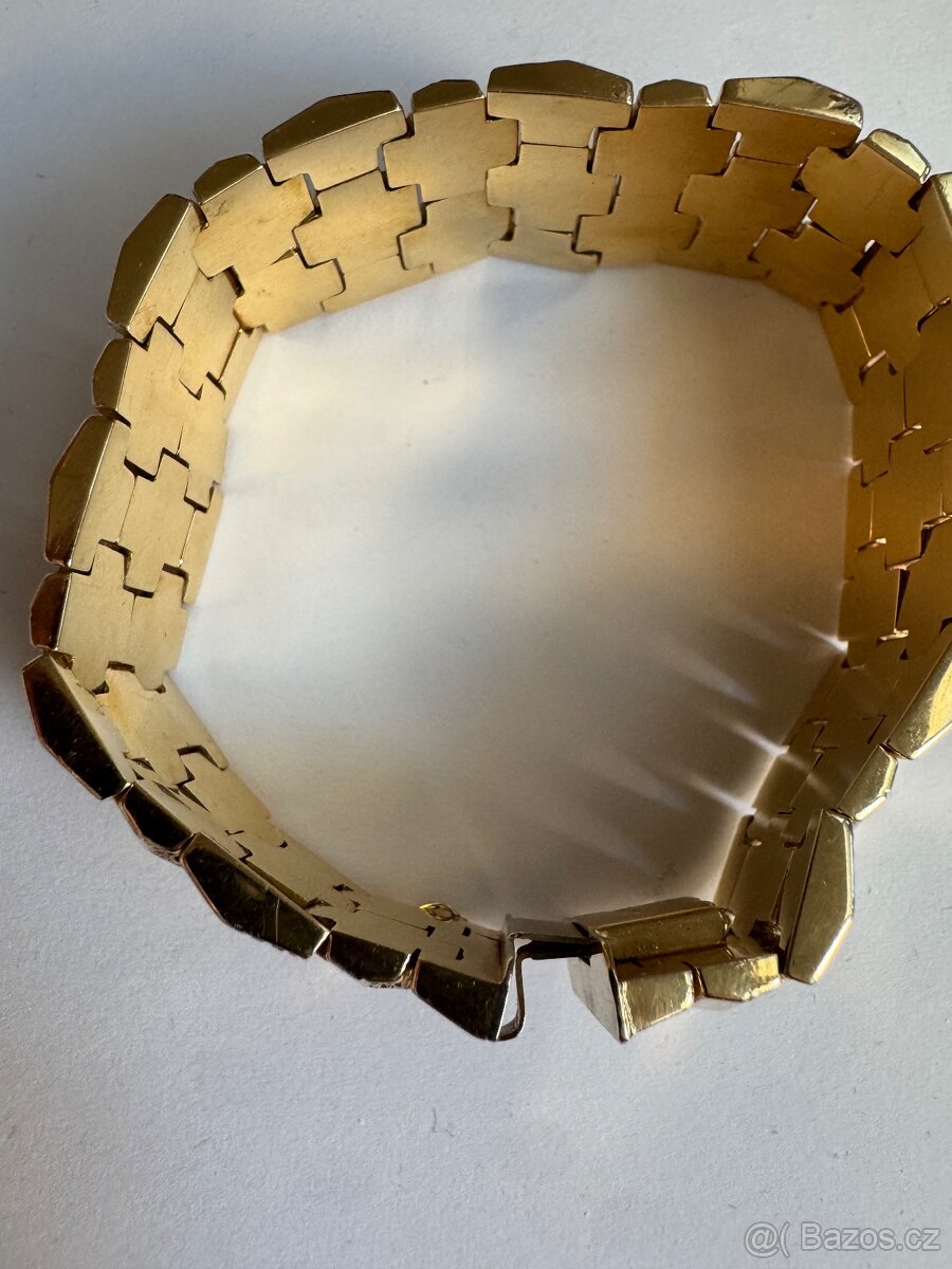 Zlatý náramek 18k - 4