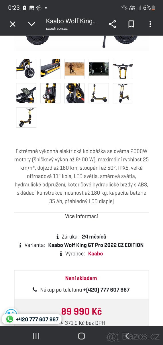 Kaabo Wolf King GT Pro - 4