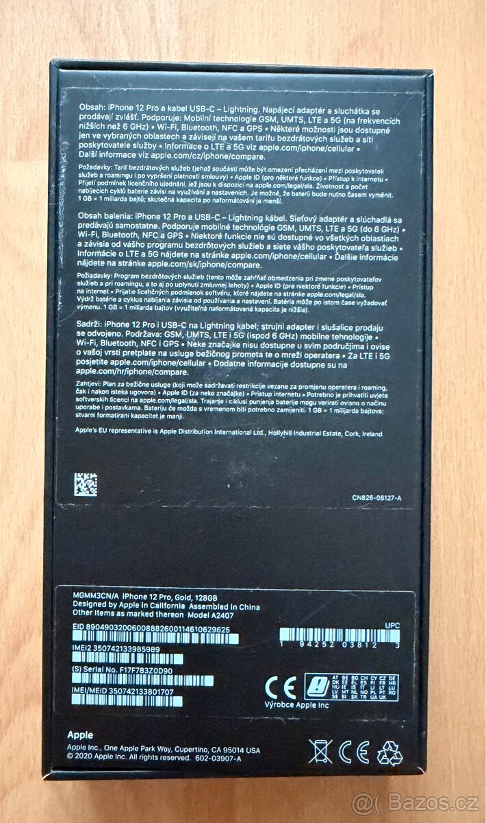 iPhone 12 Pro 128 GB zlatý - 4
