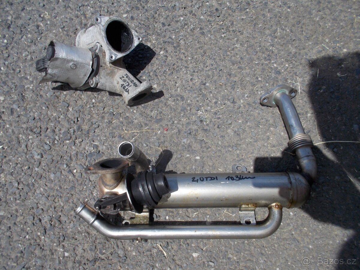 Chladič spalin, egr ventil VW, Škoda 2.0TDI 103kw - 4