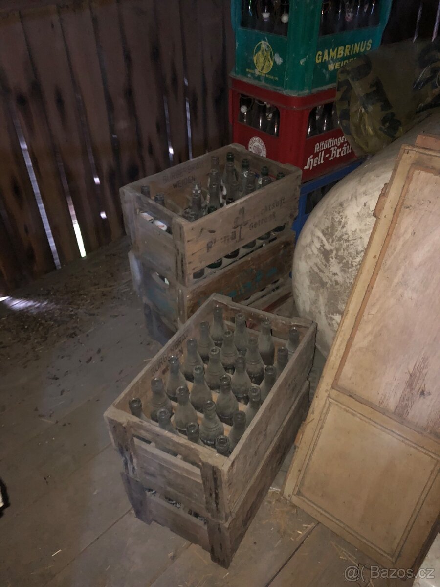 Staré dřevěné přepravky-bedýnky Coca-Cola - 4