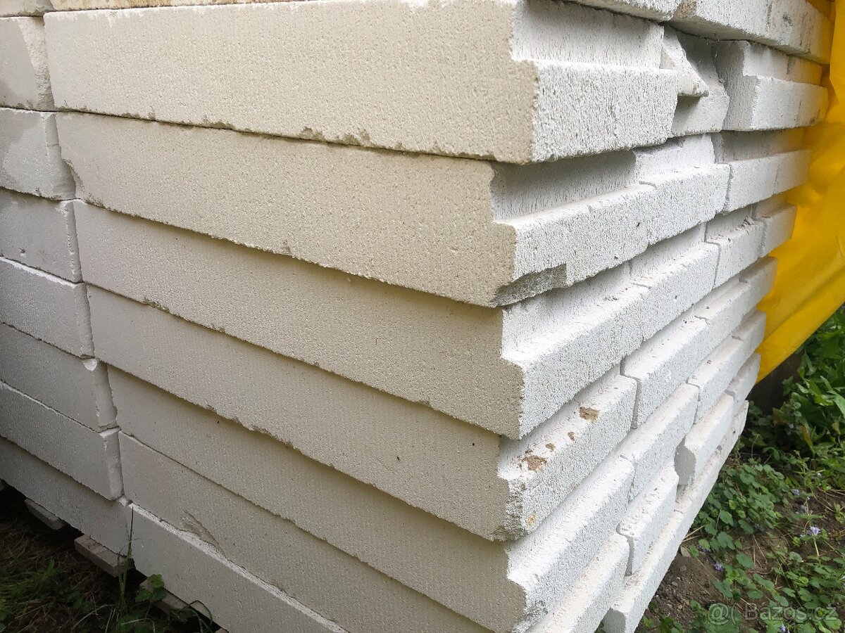 Ytong věncová tvárnice, věncovka, YQ-U profil - 4