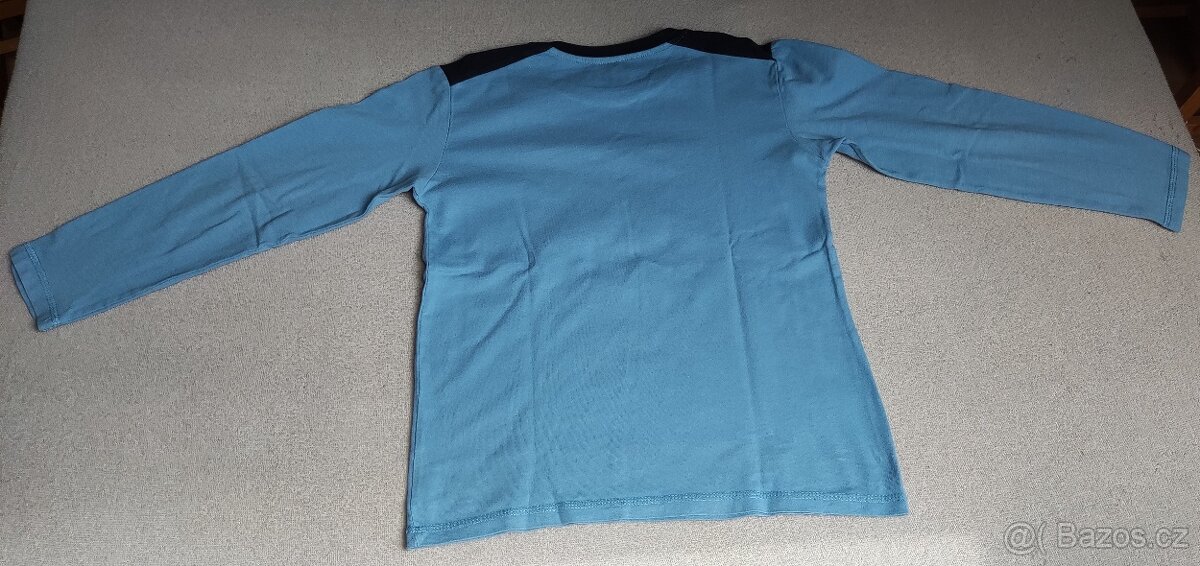 Chlapecké trika dlouhý rukáv 2x 134 - 4