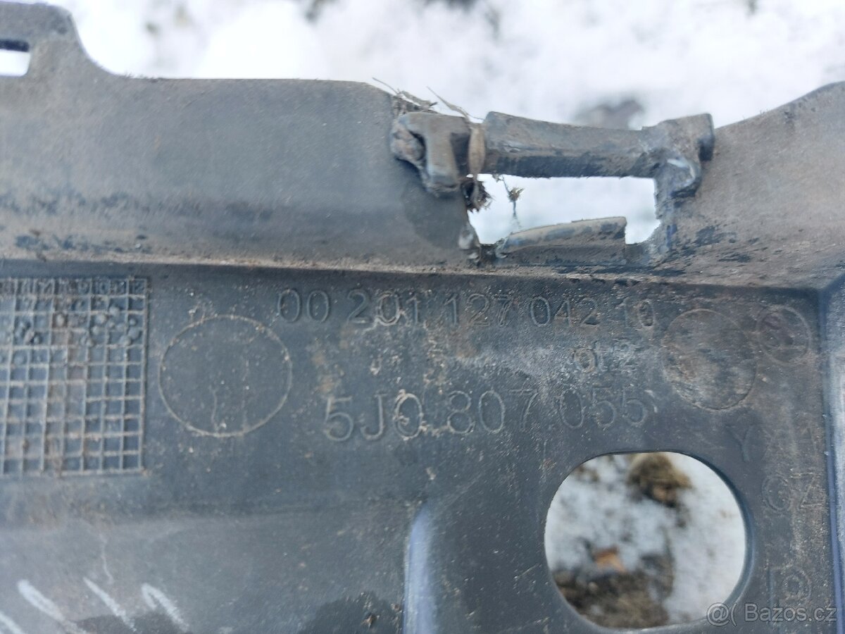 Škoda Fabia 2 DRŽÁK NÁRAZNÍKU - 4