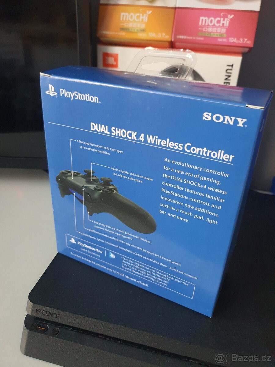 2x NOVÝ originální bezdrátový ovladač Sony PS4 - 4