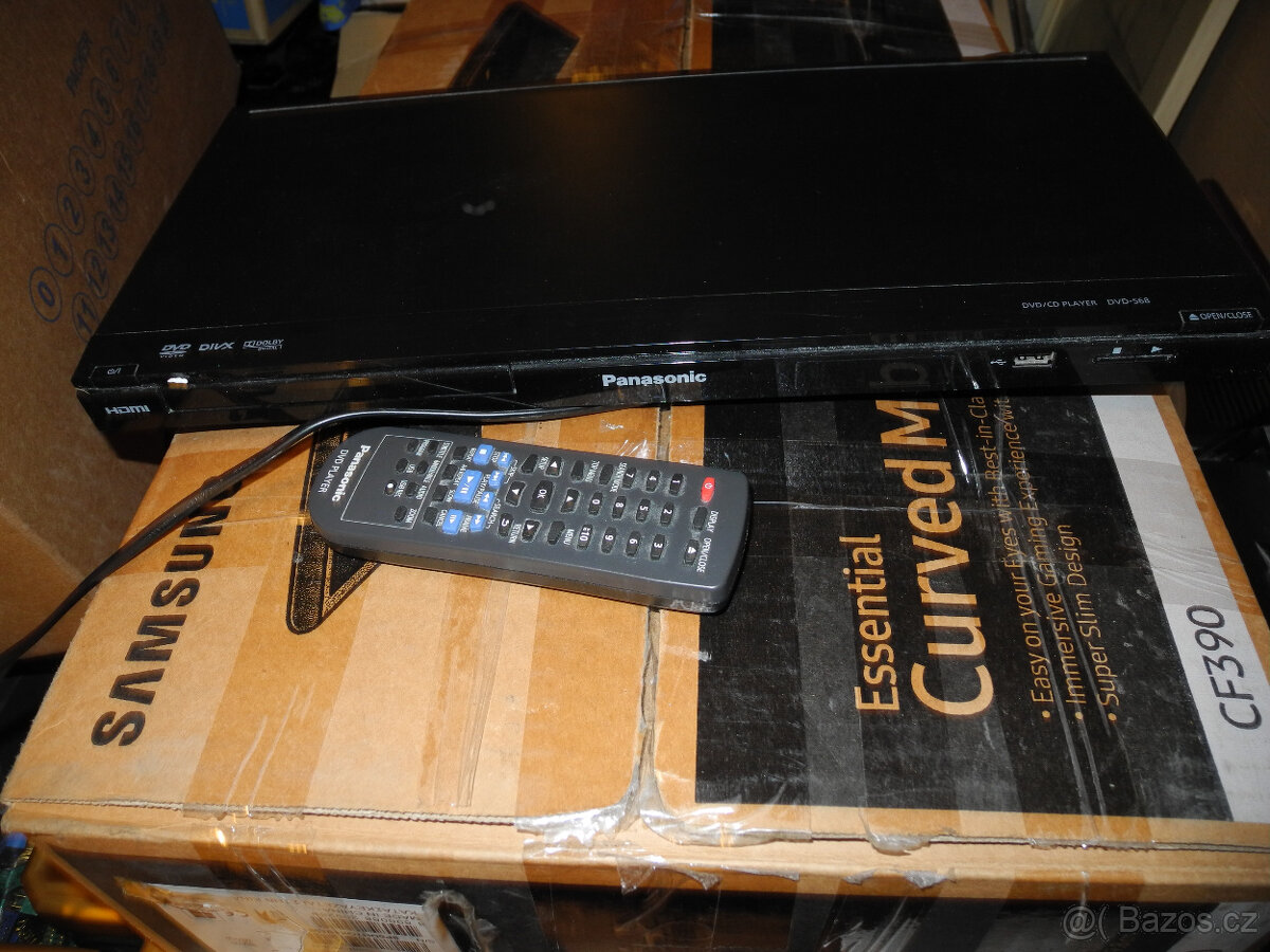 Tv Samsung 22" + settop box + DVD panasonic - 4