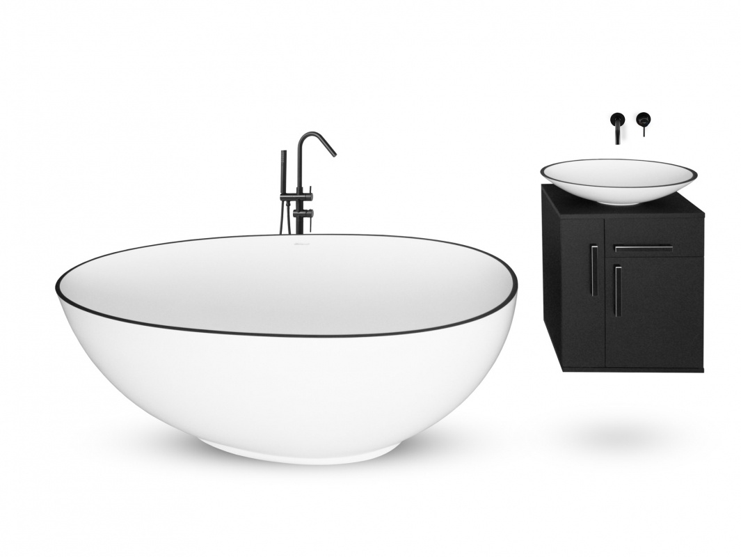 Vana Valnea z litého mramoru SLEVA 15% - 4