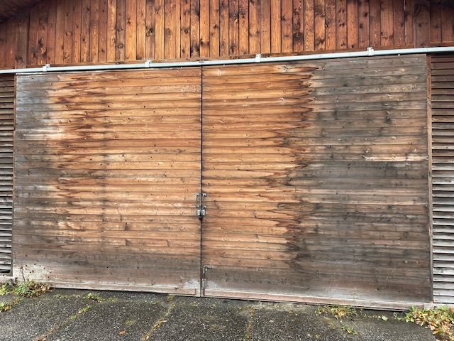 Celodřevěná kůlna 15x6m - 4