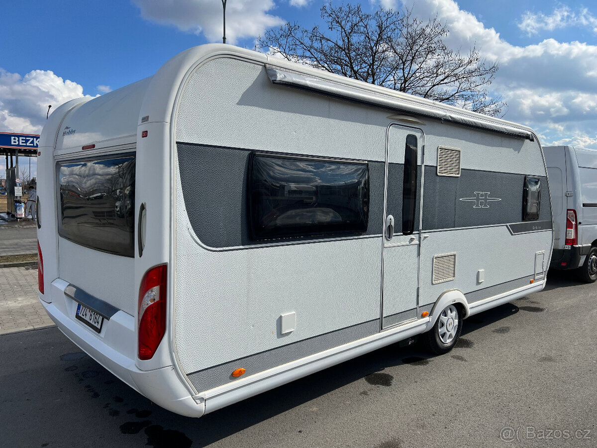 Karavan Hobby De Luxe 560+ KLima+Pojezd+TV