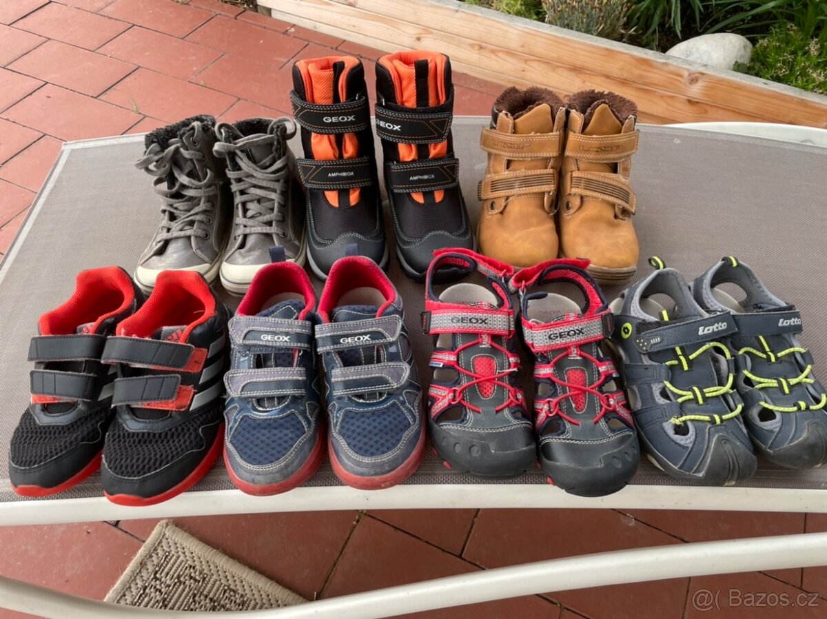 Dětské chlapecké boty vel. 30 a 31 - AKCE 2ks poslání ZDARMA - 4