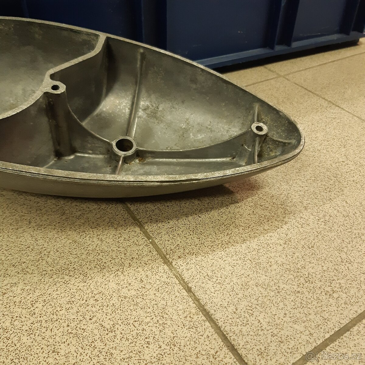 Jawa 250 pérak -komunista kryt motoru - 4