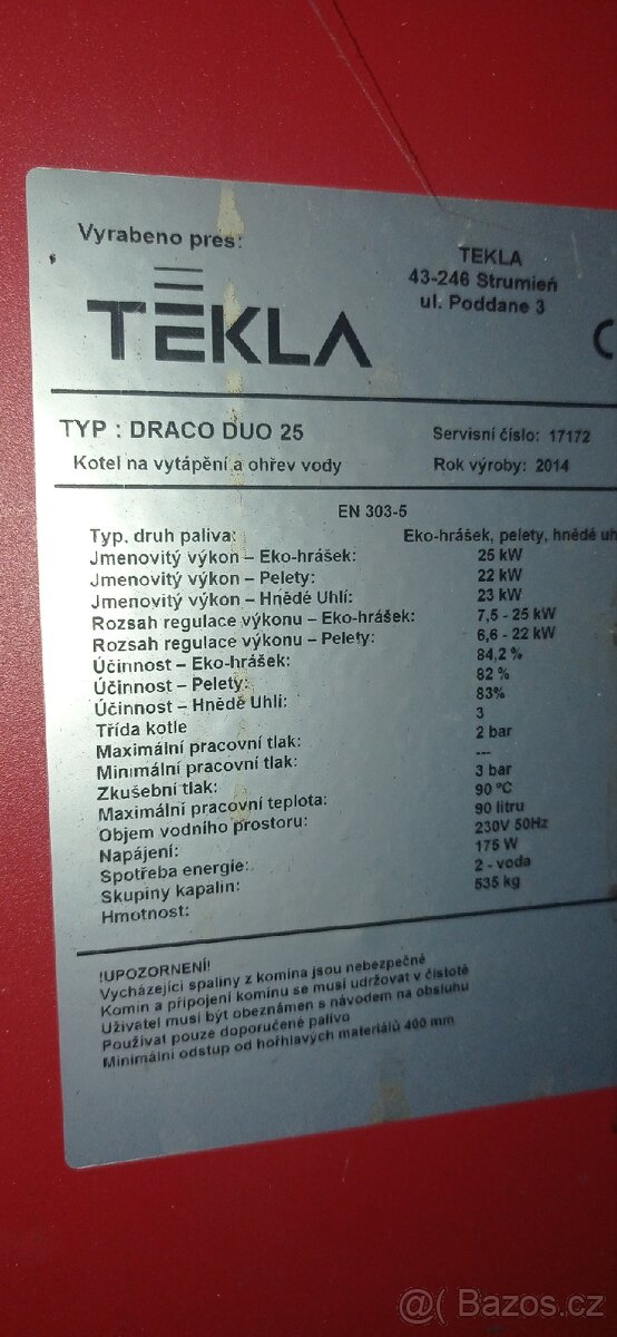 Automatický kotel Tekla PRODÁNO - 4