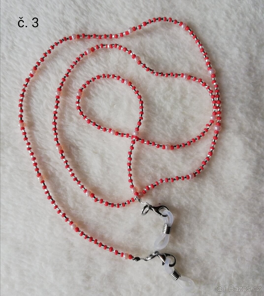 Korálky na brýle a roušky - 4