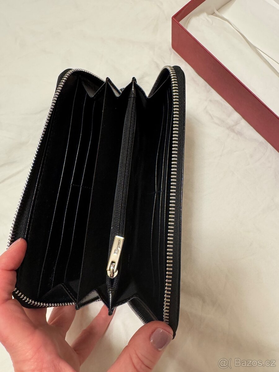 Peněženka Dalvatore Ferragamo černá nová - 4