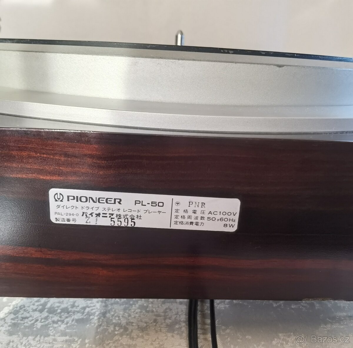 Gramofón Pioneer PL-50 - 4