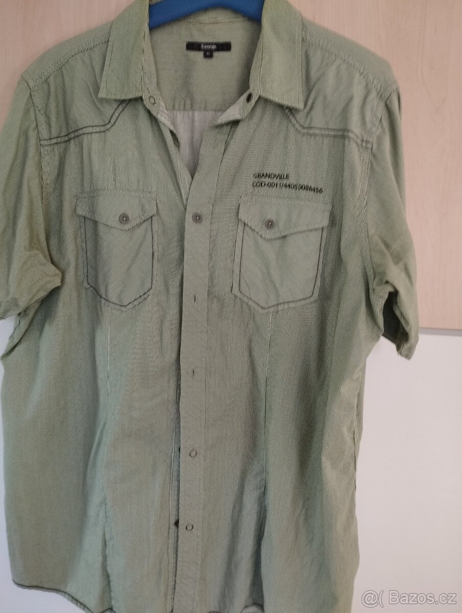 pánské košile v.L-XL - 4