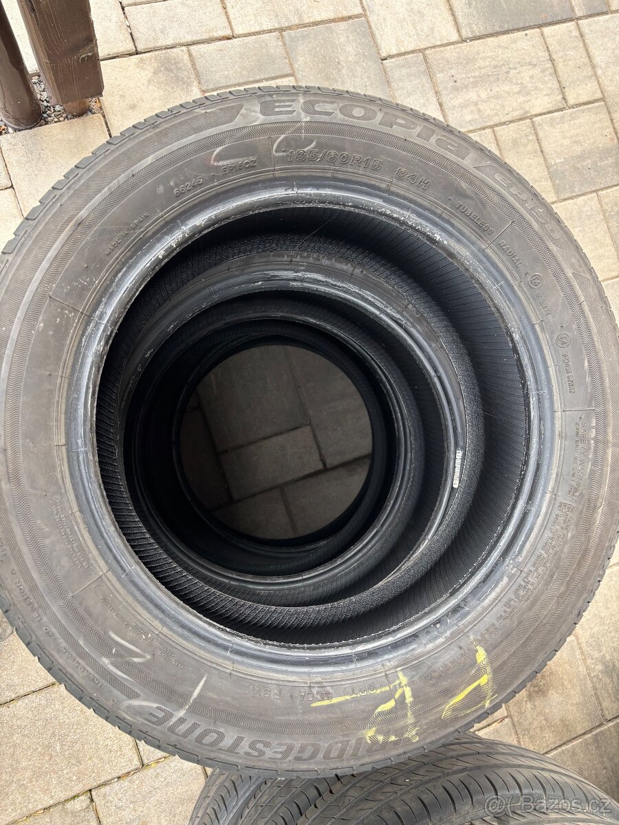 Letní sada pneumatik Bridgestone, 185/60/15 - 4