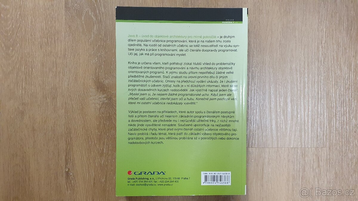 Knížky pro studium jazyka Java a objektového programování - 4
