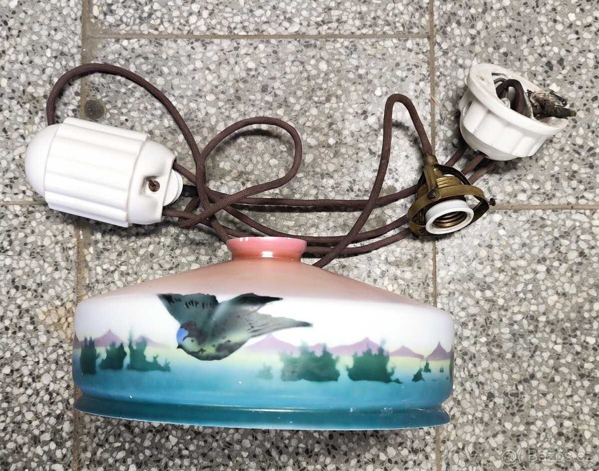 krásný starožitný kompletní stahovací lustr 4 - 4