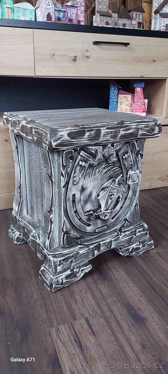 Drevená posteľ "Kone"180×200 vrátane roštov - 4