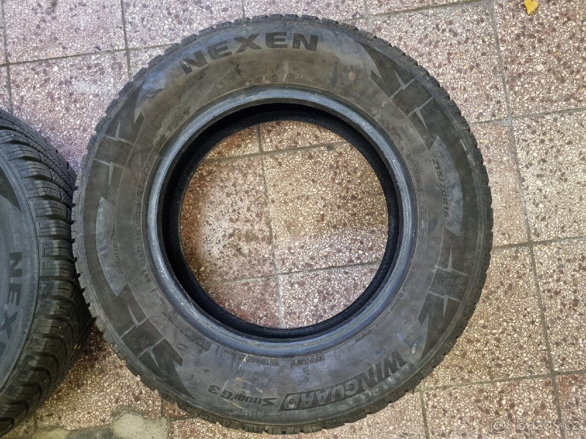 Nexen WinGuard Snow G3 215/70 R16 - 4