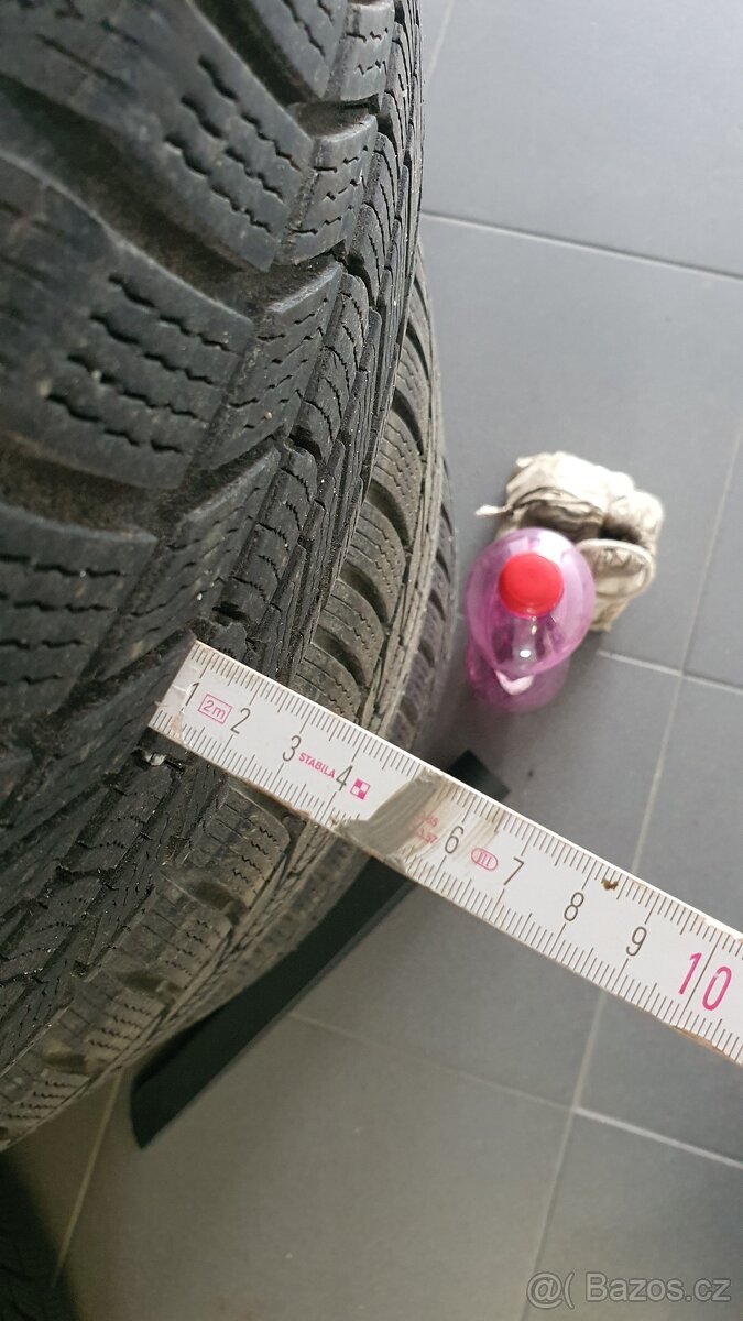 ALU KOLA 5x112 ,,215/55/17 Continental wintercontact - 4