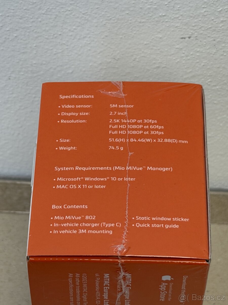 Autokamera MIO MiVue 802 2.5K + TrueCam Hardware Kit - 4