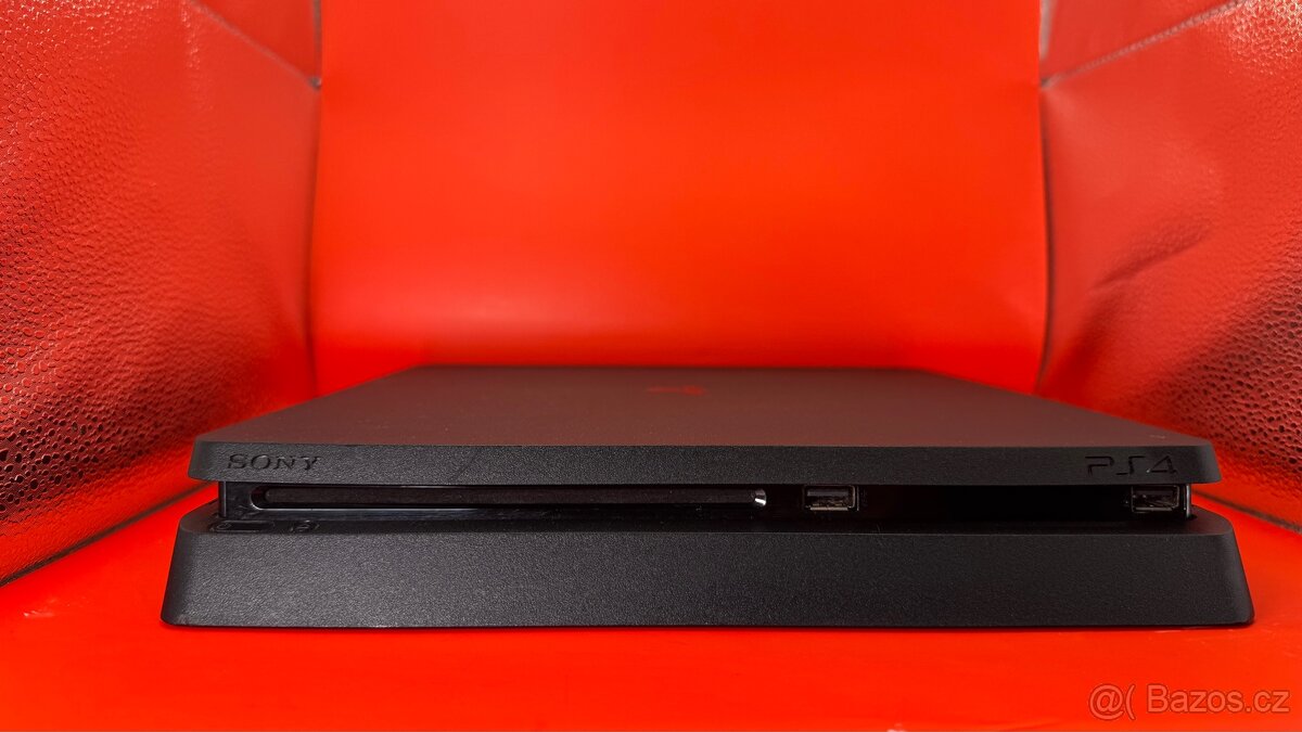 PS4 Slim 1TB + 2x ovladač (1 úplně nový) - 4