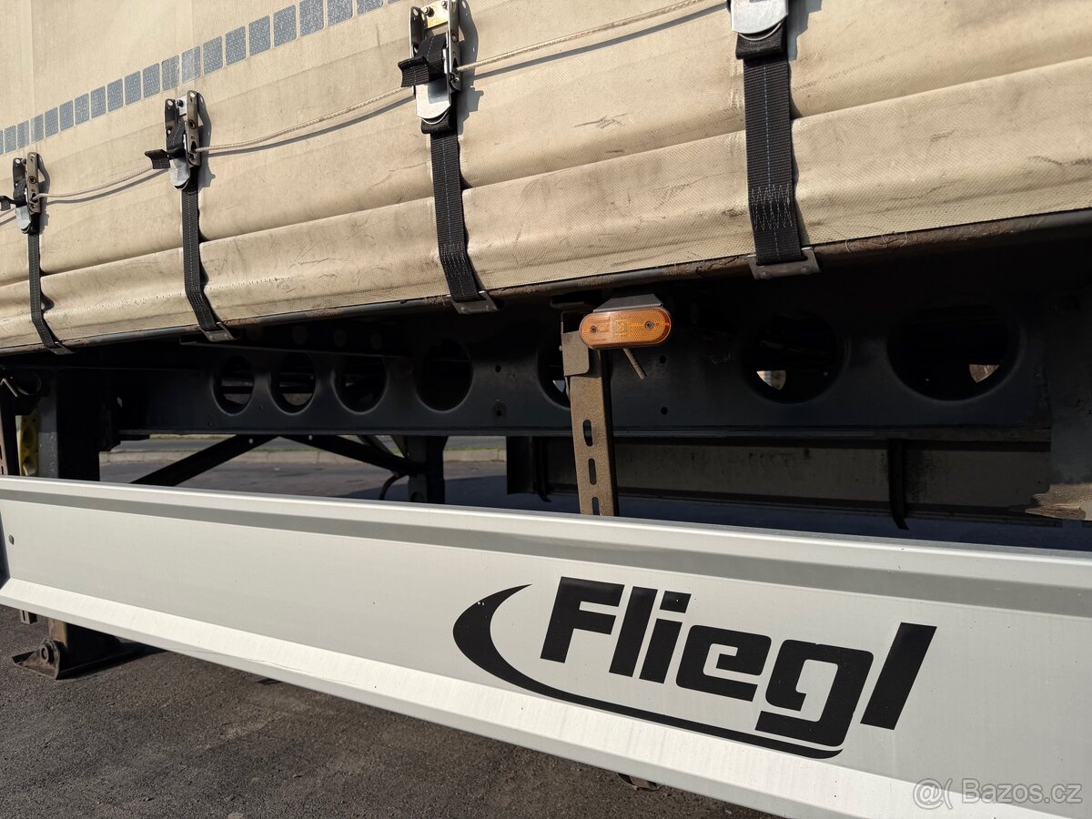 NÁVĚS FLIEGL 2 osý Lowdeck plně funkční - 4