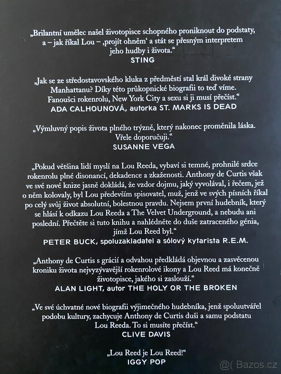 Nová kniha Lou Reed - Život - 4