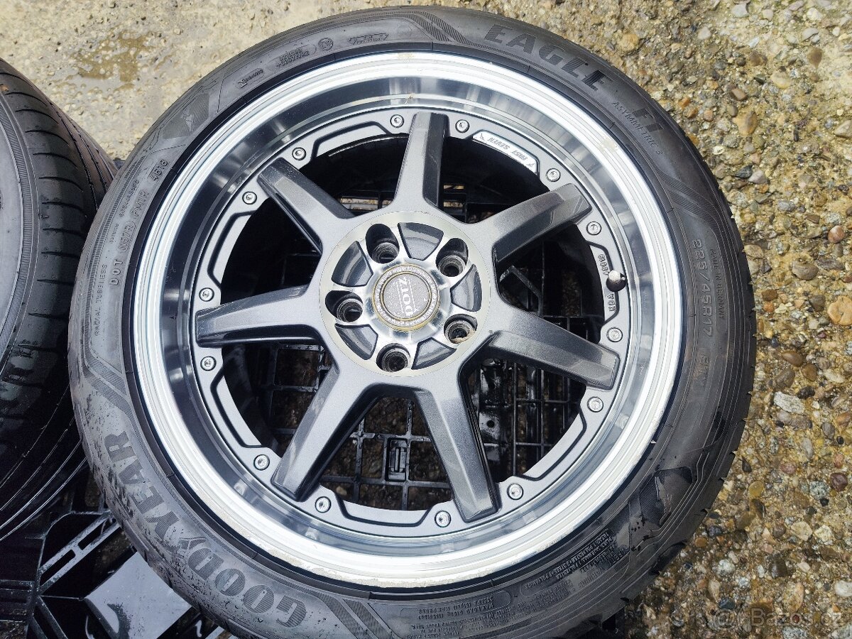 Alu sada =5x112 =DOTZ= s pneu= 225/45 R17 - 4